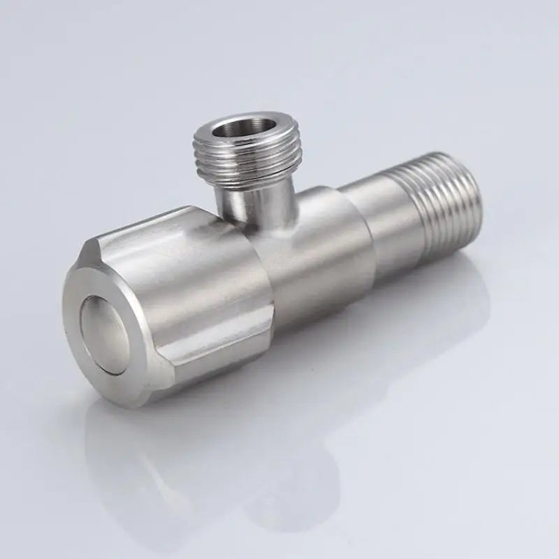 Stainless Steel Angle Valve – Toilet, Kitchen & Heater Tap Plumbing Angle Valve Nixie