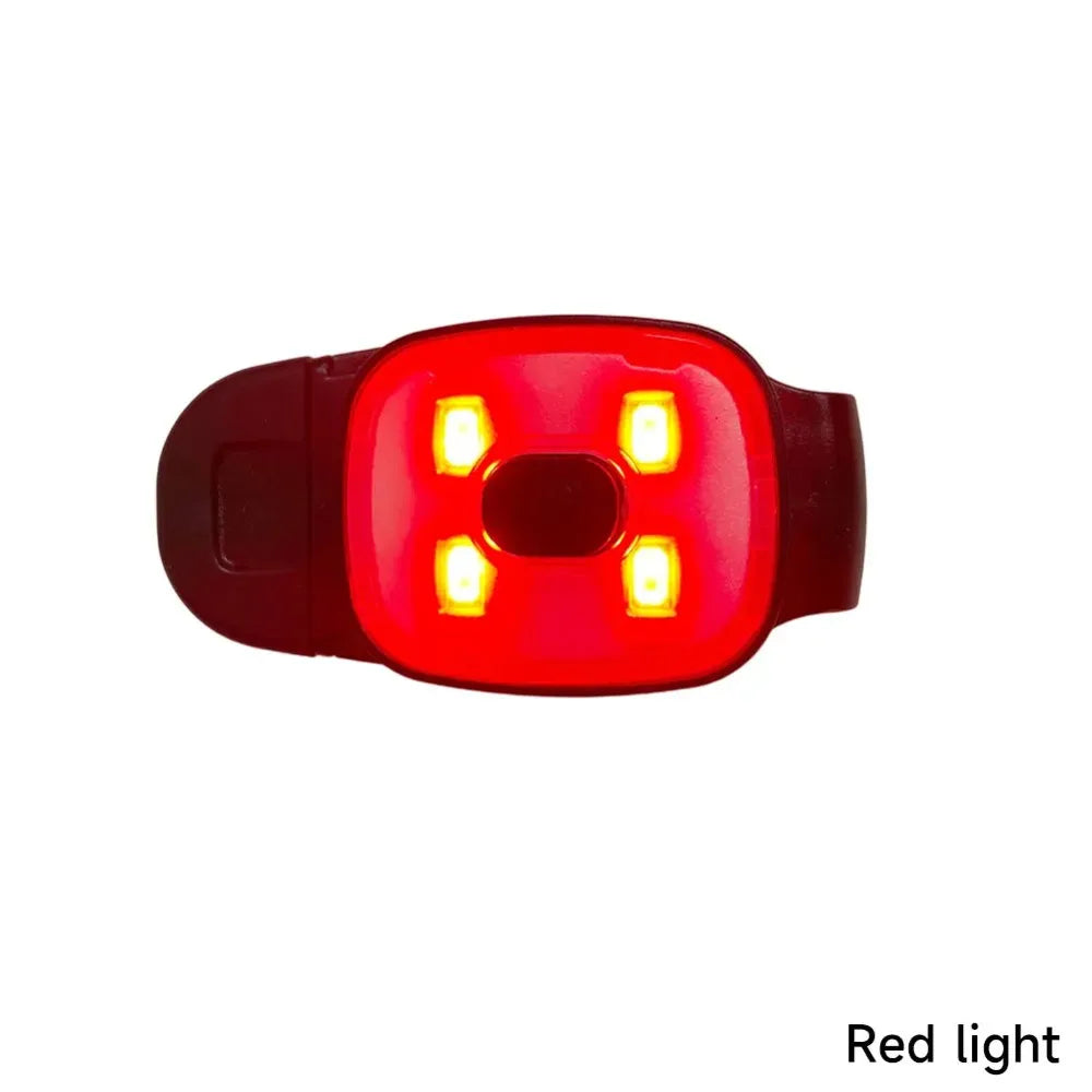 Rechargeable Clip-On LED Running Light | 3-Mode Flashlight
