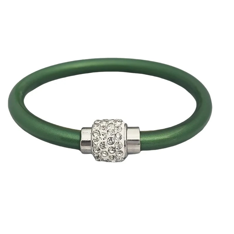 Magnet Buckle Silicone Rope Bracelet | Women's Fashion Jewelry Fashion Bracelet Nixie