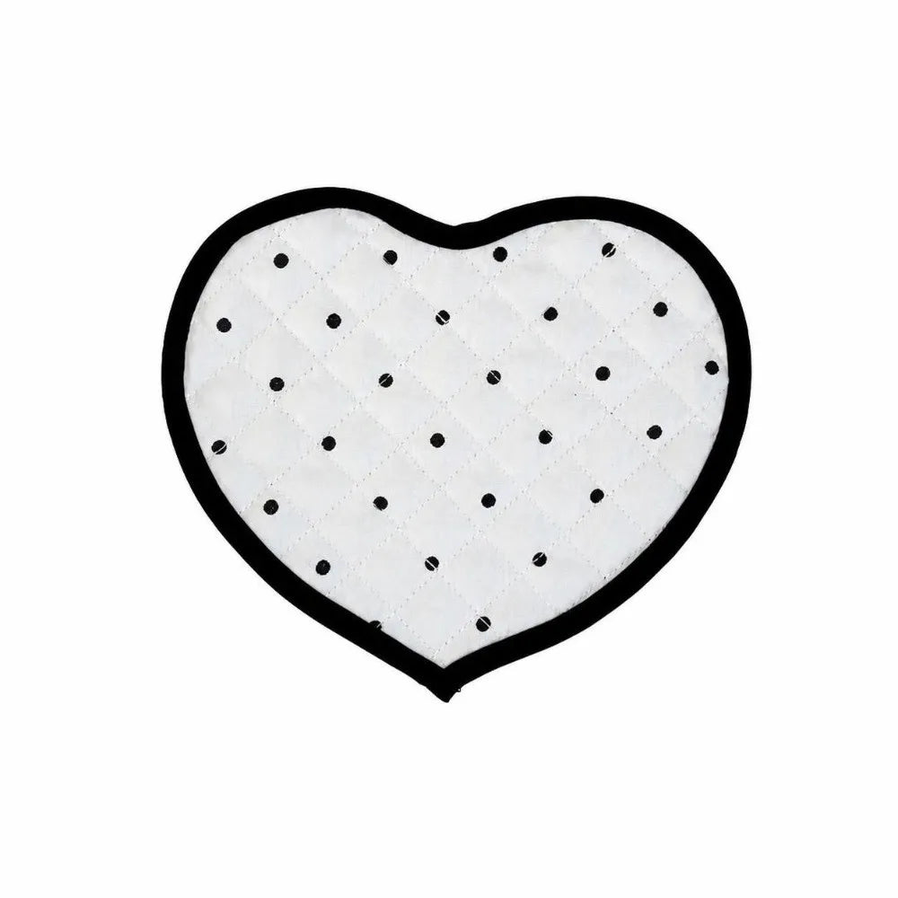 Heart-Shaped Quilted Fabric Placemats & Cup Coasters Decorative Placemats Nixie