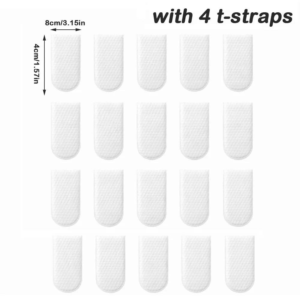 Universal Faucet Filter Cotton Anti-Splash Tap Water Filter Bags Faucet Filter Nixie 20pcs-4 t-straps