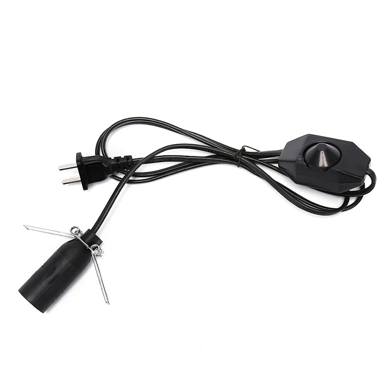Himalayan Salt Lamp Cord Dimmer Switch E14 EU Plug 1.5m Lamp Cord & Socket Nixie Default Title