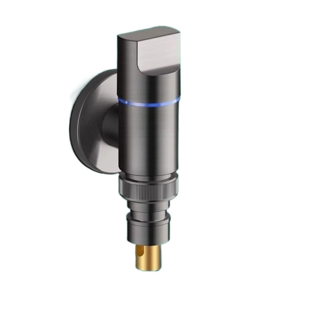 Wall-Mounted Stainless Steel Washing Machine Faucet Valve G1/2