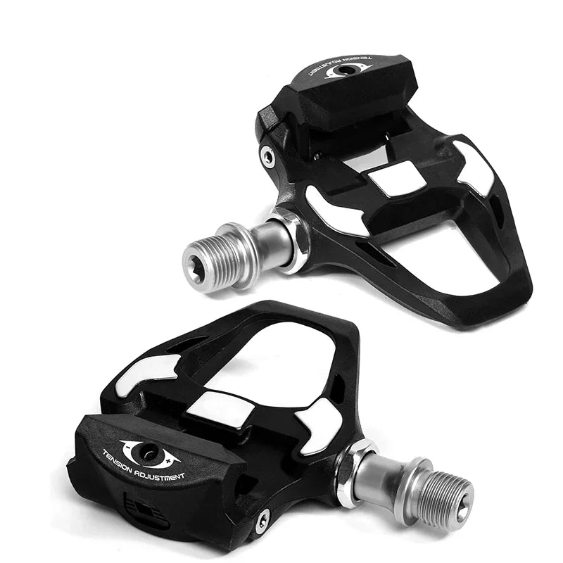 BUCKLOS R8000 Clipless Road Bike Pedals SPD-SL 9/16" Clipless Bike Pedals Nixie R8000 Pedal