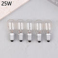 5Pcs E14 Incandescent Bulbs – Salt Lamp, Fridge & Oven 10–25W Incandescent Light Bulbs Nixie 25W