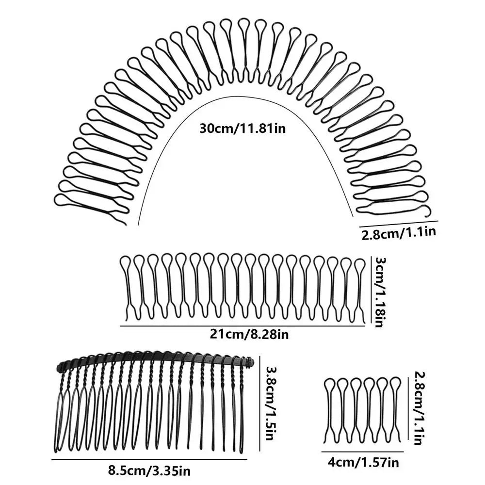 Women's Invisible Bangs Hair Clip – Bendable U-Shape Comb