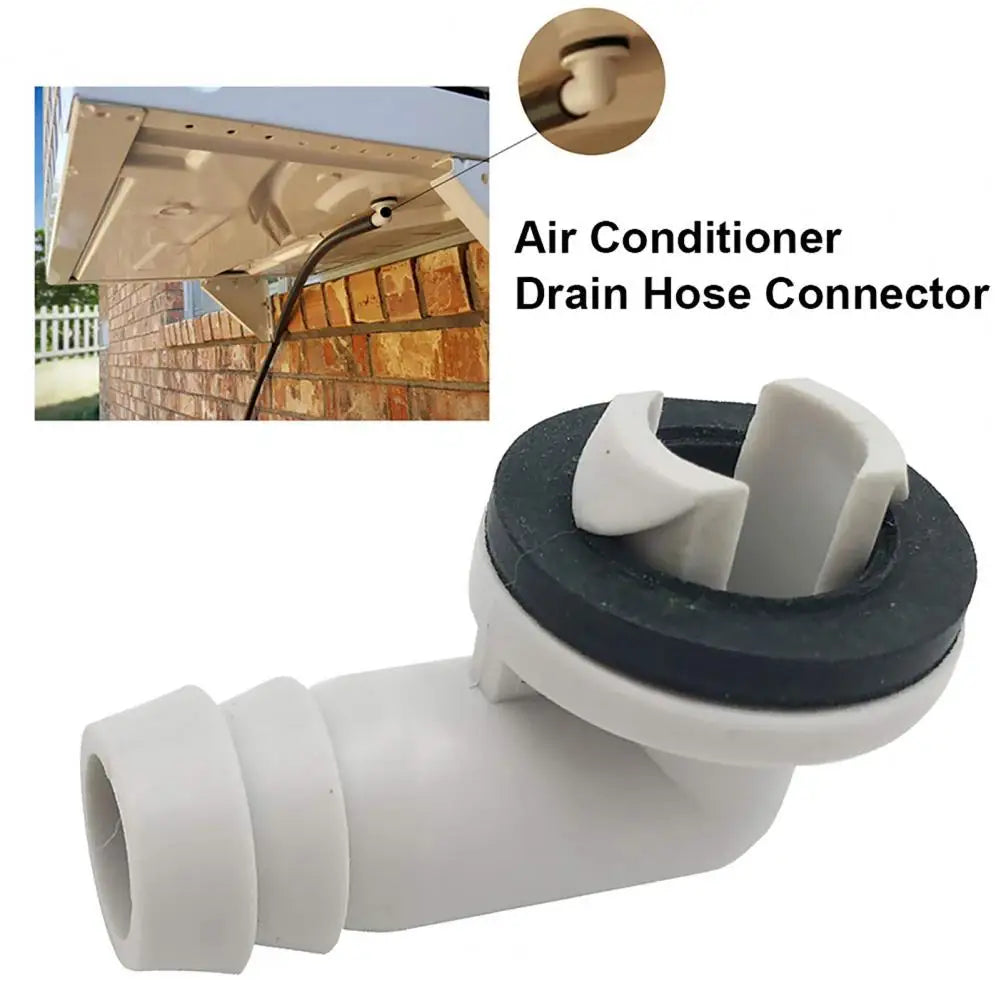 1.8 Inch AC Drain Hose Connector with Rubber Seal Ring AC Drain Connector Nixie