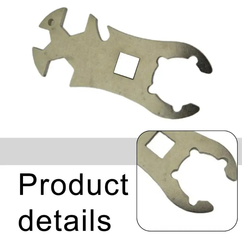 Stainless Steel Gas Cylinder Wrench – Portable Bottle Key Tool Gas Bottle Wrench Nixie