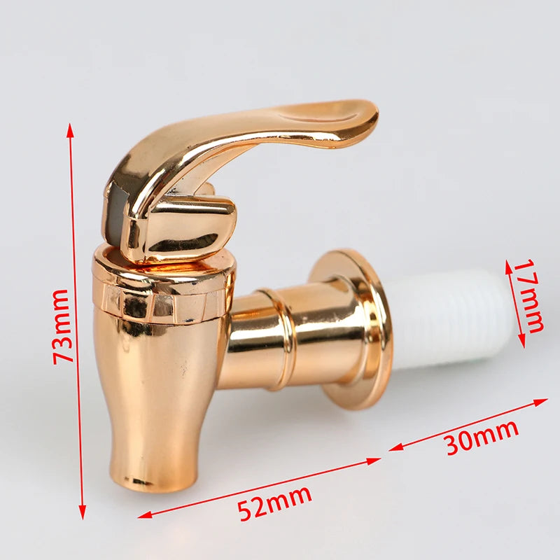 Glass Bottle Faucet Tap – Water & Wine Jar Dispenser Bottle Faucet Tap Nixie