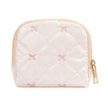 PU Leather Travel Jewelry Pouch – Bowknot Waterproof Zipper Case