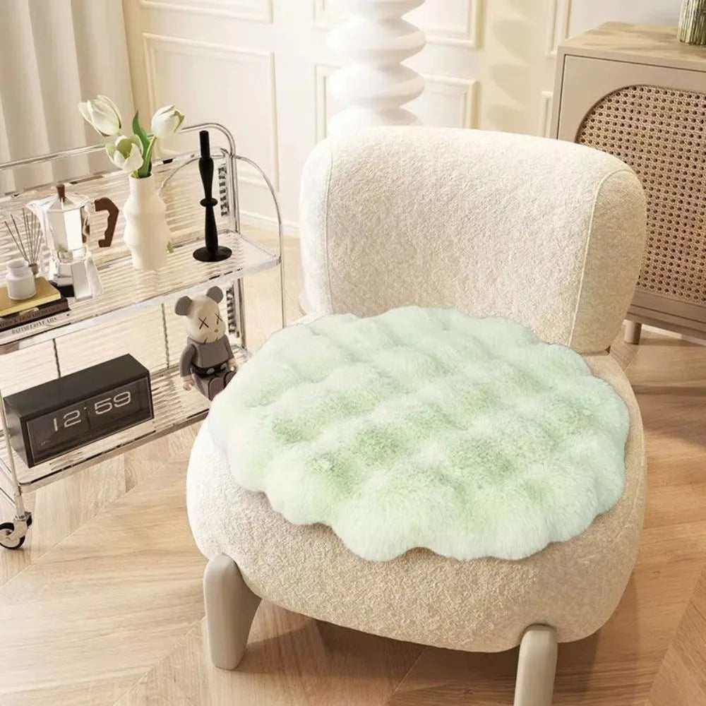 Round Washable Pet Mat – Non-Slip Plush Cat & Dog Sleeping Pad Pet Sleeping Mat Nixie