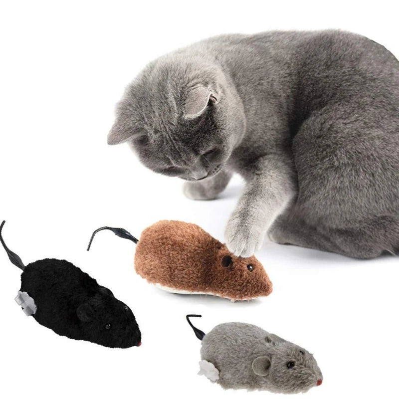 Interactive Pet Swinging Tail Toy – Battery-Free Cat & Dog Toy Interactive Pet Toy Nixie