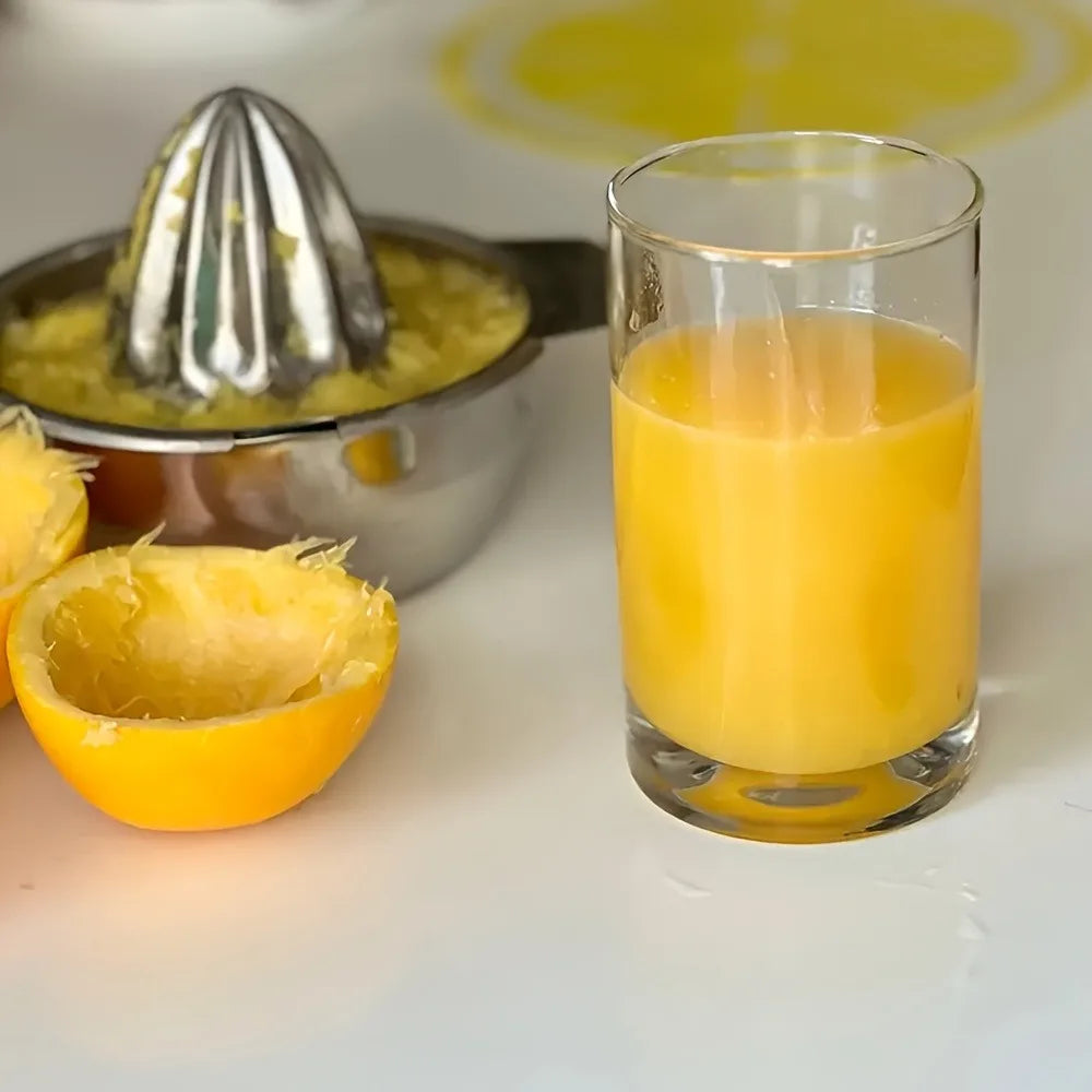 Stainless Steel Manual Citrus Juicer 43.96oz | Nixie Heavy Duty Manual Citrus Juicer Nixie