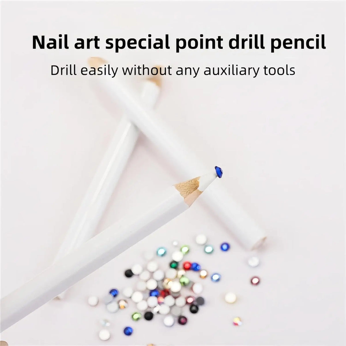 Precision Wax Tip Pen – Rhinestone & Gem Nail Art Applicator Nail Art Applicator Nixie