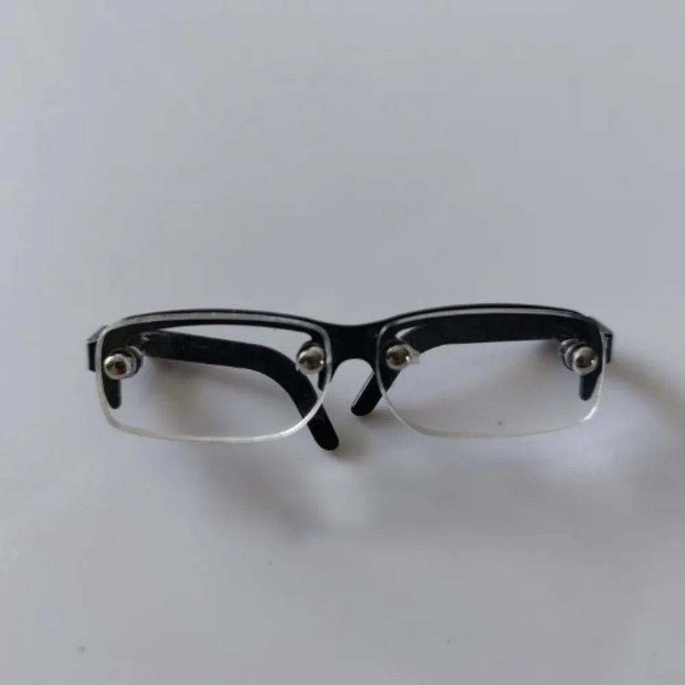 5.5cm Mini Metal Eyeglasses for 1/4 BJD Dolls | Fashion Glasses Doll Accessories Nixie 1