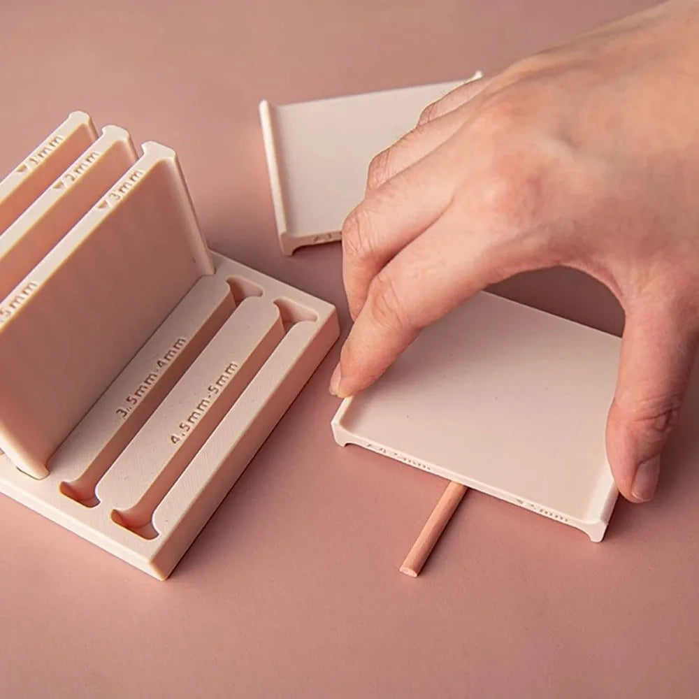 Clay Strip Rolling Mold 0.5–5mm | DIY Pottery Tool