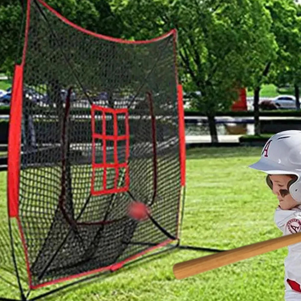 Adjustable Strike Zone Baseball Softball Pitching Target Net Baseball Pitching Net Nixie