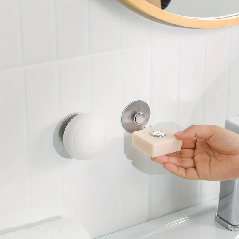 Magnetic Soap Holder No-Drill Stainless Steel Wall Mount Magnetic Soap Holder Nixie