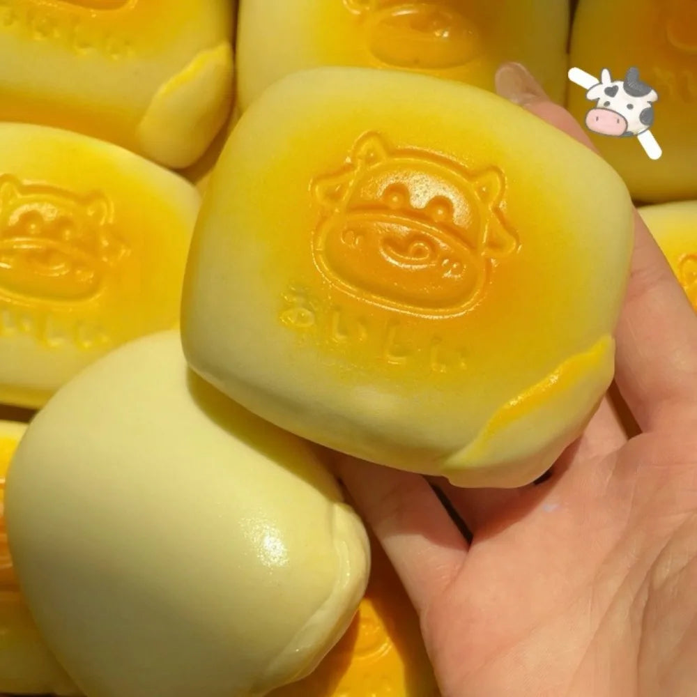 Squishy Milk Bread Slow Rising Fidget Toy – Soft & Non-Toxic