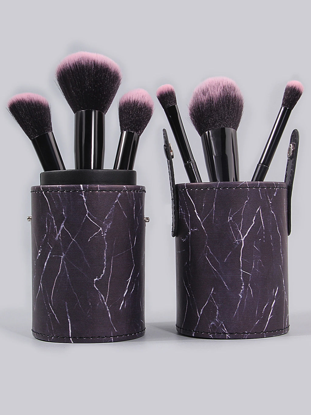Marble Leather Makeup Brush Holder & Desk Pen Organizer Makeup Brush Holder Nixie
