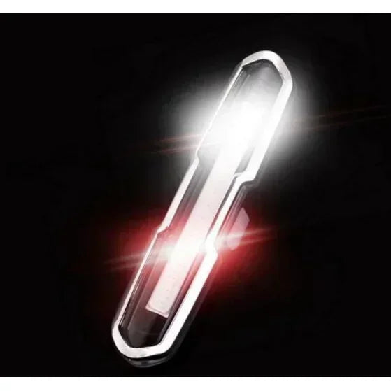 USB Rechargeable LED Bike Tail Light – Waterproof, 400 Lm