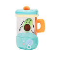 Cartoon Carrot Juicer Plush Toy | Fun Rotating Drawstring Bag Stuffed Plush Toy Nixie Avocado