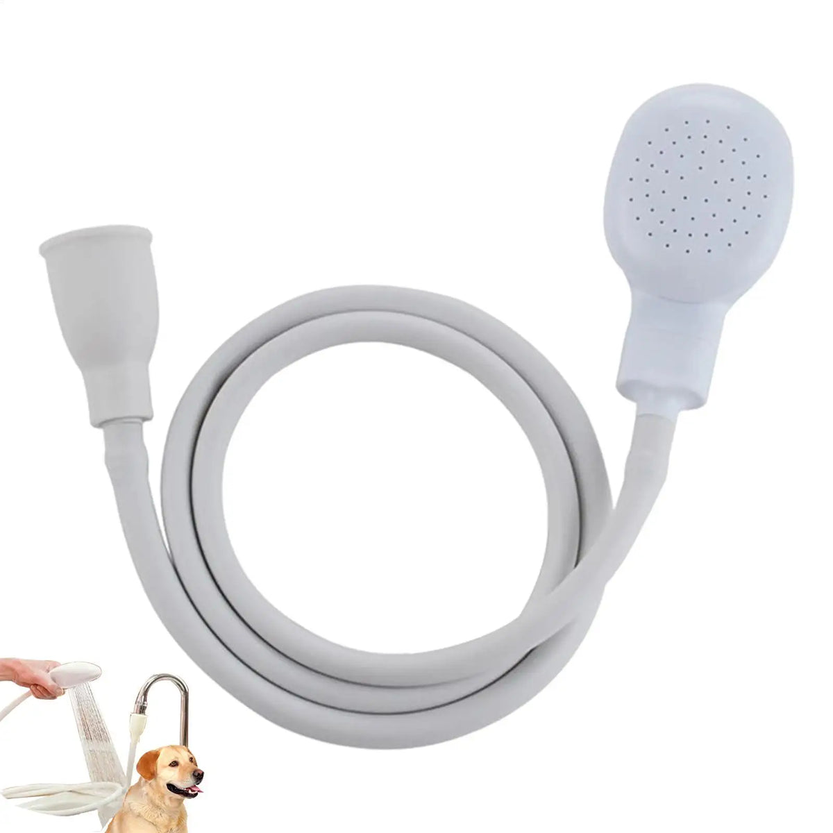 Pet Shower Head with Extended Hose for Dogs & Cats | Nixie