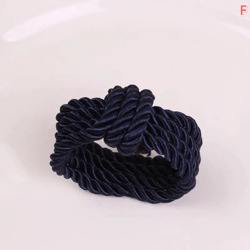 Woven Rope Napkin Rings – Wedding & Holiday Table Décor