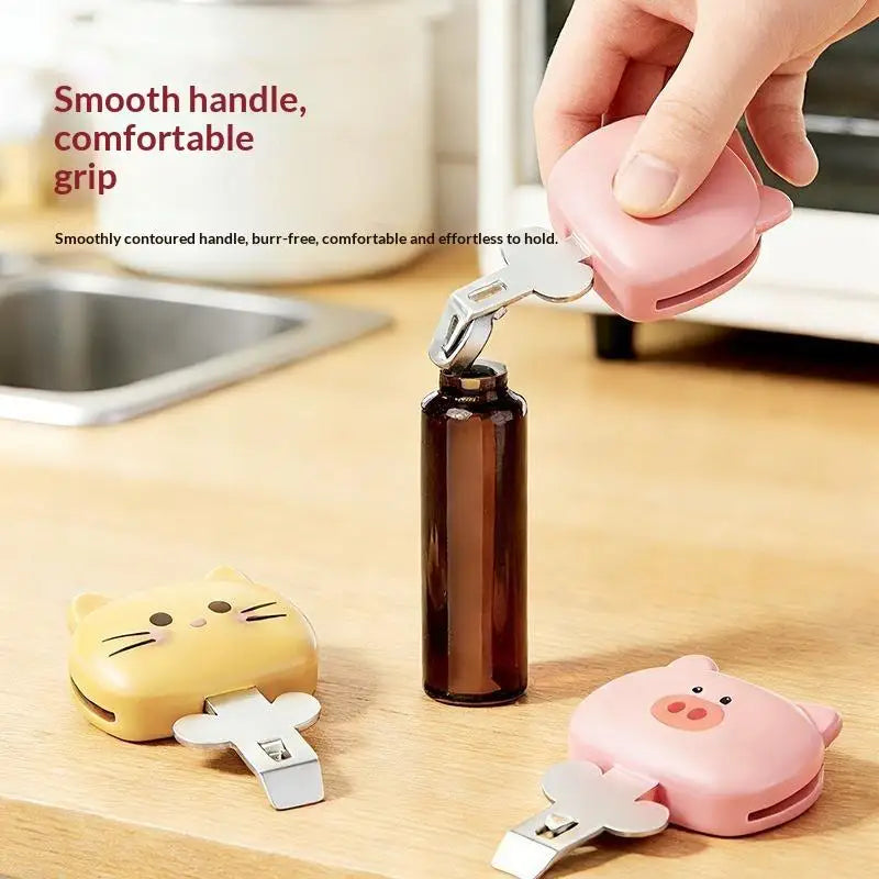 Cute Pig Bottle Opener – Stainless Steel Beer Opener Bottle Opener Nixie