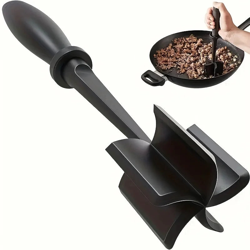 Heat-Resistant Meat Chopper Masher – Ground Beef Grinder Tool