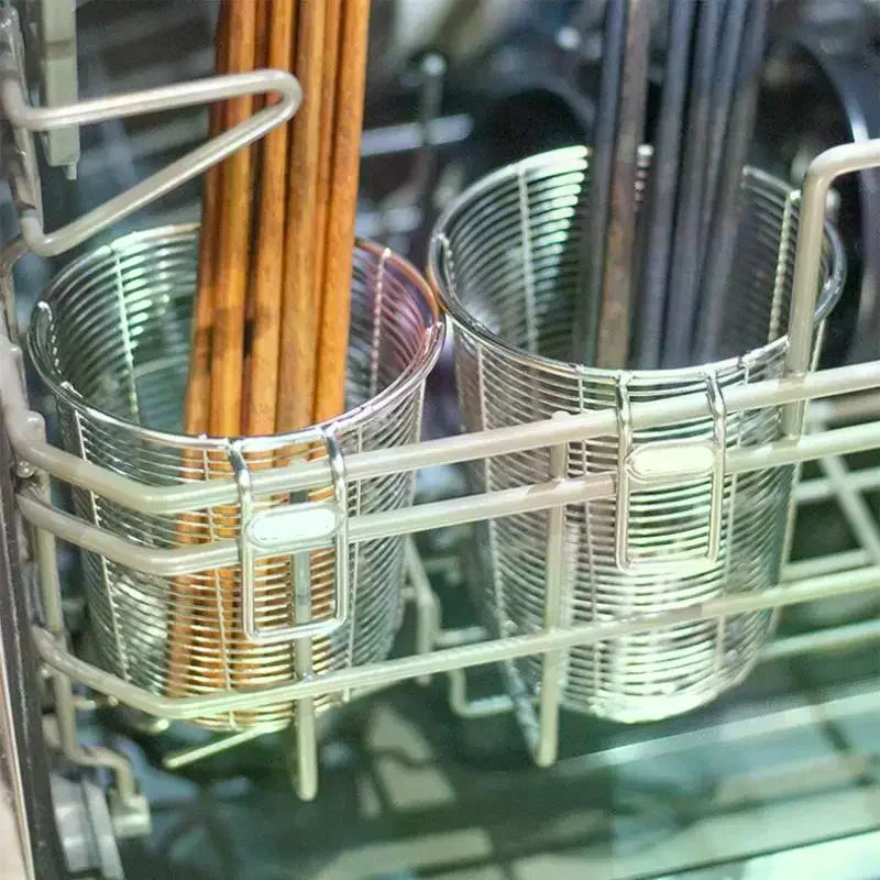 Stainless Steel Chopstick Holder & Utensil Drainer Rack Utensil Holder Rack Nixie