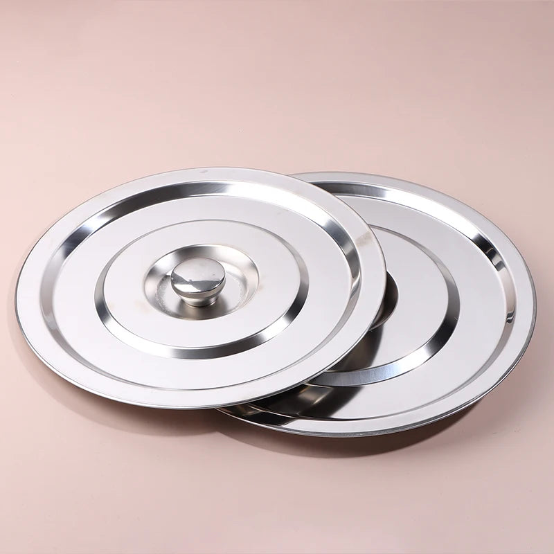 Stainless Steel Pot Lid Replacement | 28/30/32cm Round Cover Pot Lid Cover Nixie