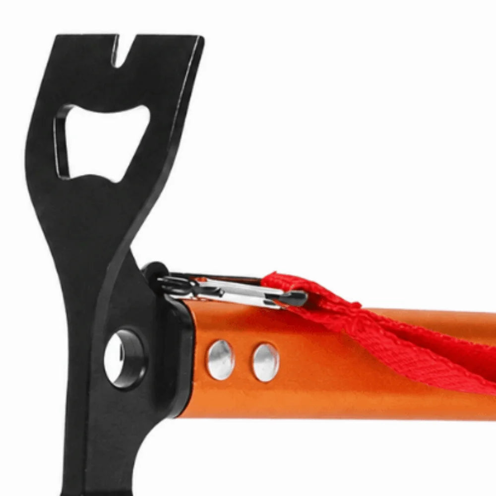 3-in-1 Camping Hammer – Aluminum Tent Stake Mallet Camping Hammer Nixie