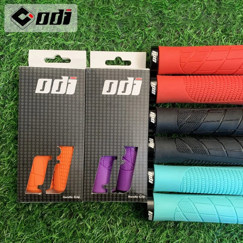 ODI MTB Handlebar Grips – Lockable Anti-Skid Rubber Bike Grips MTB Handlebar Grips Nixie