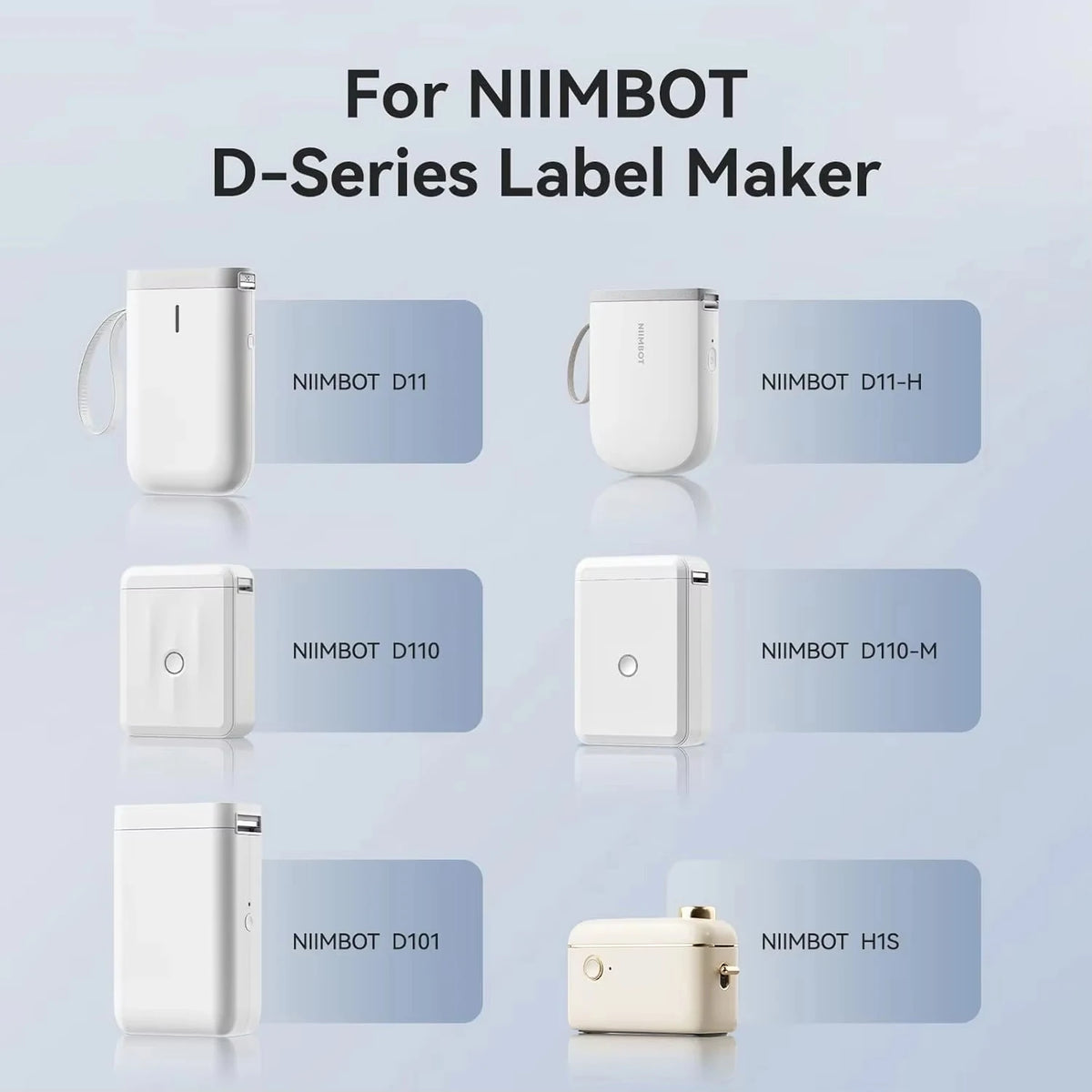 NIIMBOT Thermal Label Sticker Roll – D110, D11, D101 Compatible Thermal Label Roll Nixie