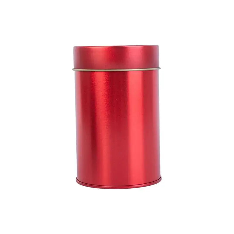 Double Lid Iron Tea Canister – 530ml Food Safe Metal Tin Food Storage Tin Nixie A1