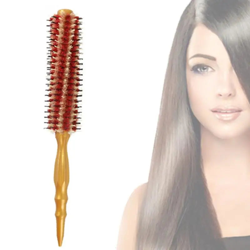 Round Curling Brush Comb for Medium to Long Hair | Nixie Round Hair Brush Nixie