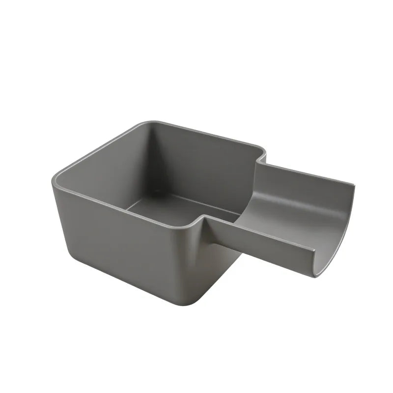 Washing Machine Drain Tray | Leak-Proof Drip Pan with Funnel Appliance Drain Tray Nixie Grey