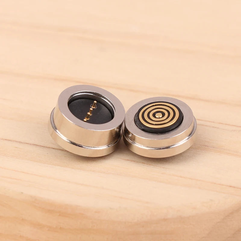4-Pin Magnetic Pogo Pin Connector – Waterproof 360° DC Magnetic Pogo Connector Nixie