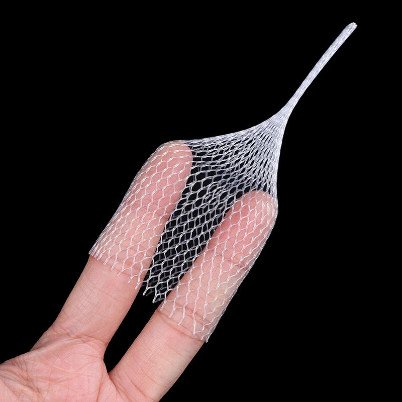 50Pcs Embroidery Thread Net & Makeup Brush Protector Covers