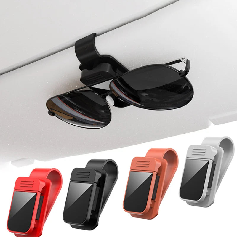 Car Sun Visor Sunglasses Clip Holder & Card Organizer Car Visor Organizer Nixie