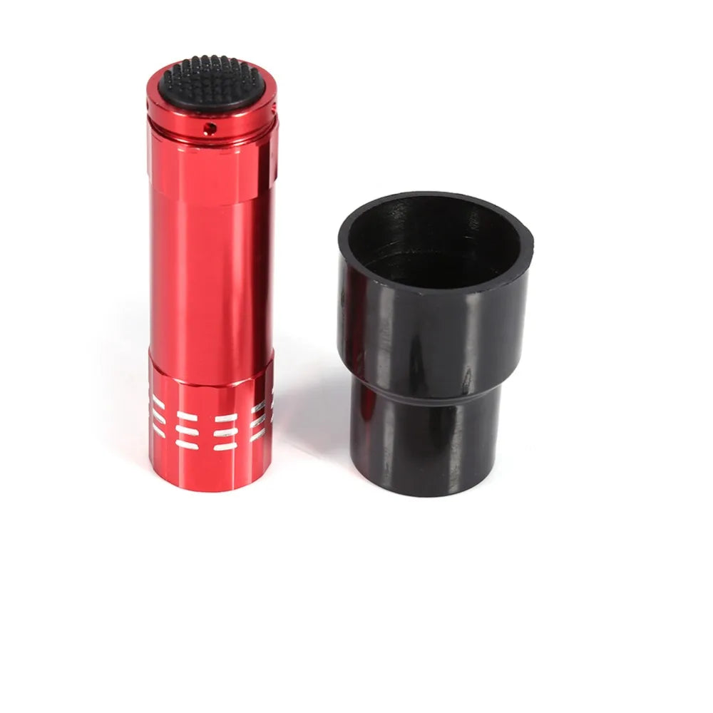 2Pcs LED Egg Candler Tester – Aluminum Alloy, Cool White LED Egg Candler Tester Nixie