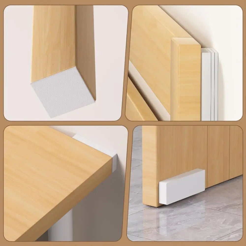 EVA Foam Headboard Wall Protectors – Anti-Vibration Bumpers Furniture Wall Protectors Nixie