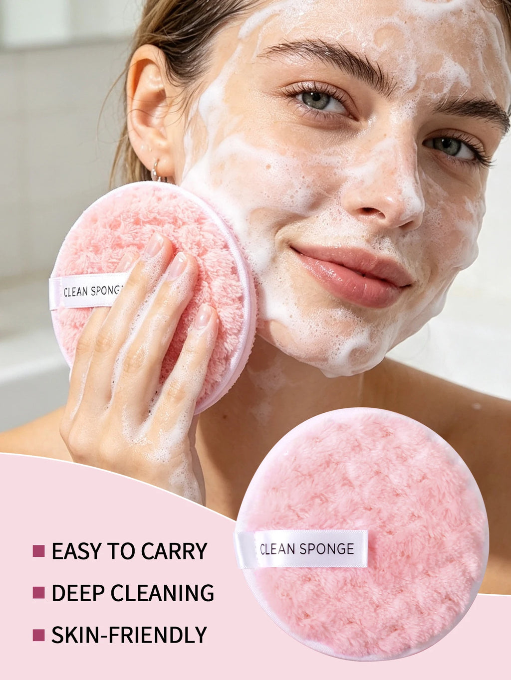 3-Piece Makeup Sponge & Powder Puff Set | Blending Sponges Makeup Sponge Set Nixie