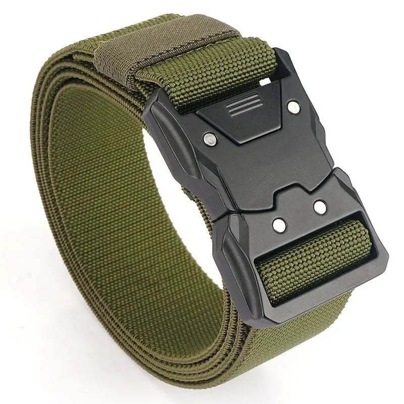 Unisex Tactical Quick-Buckle Elastic Outdoor Training Belt Tactical Elastic Belt Nixie