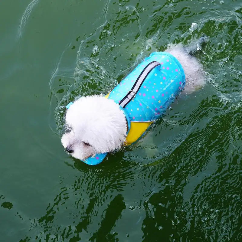 Dog Life Jacket – Adjustable Pet Safety Vest for Swimming & Boating Dog Life Jacket Nixie