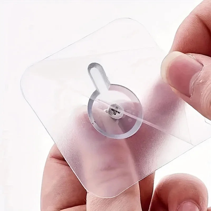 Seamless Self-Adhesive Hooks – No-Drill Wall Hangers (1–20 Pcs) Adhesive Wall Hooks Nixie
