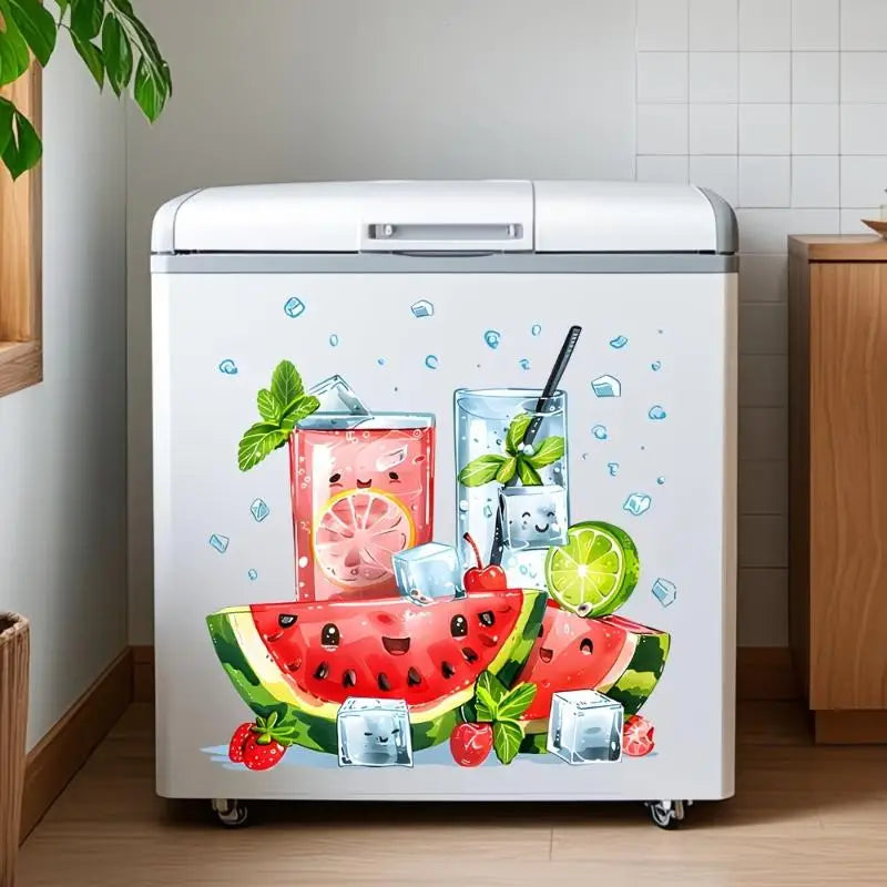 Watermelon Summer Kitchen Wall Sticker – Removable PVC Decal Wall Sticker Decal Nixie