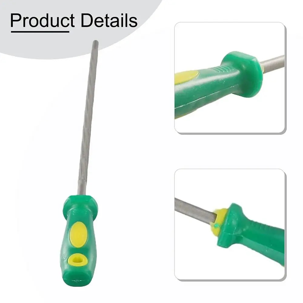 Chainsaw Round File Sharpener 4.0/4.8/5.5mm High Carbon Steel Chainsaw File Sharpener Nixie