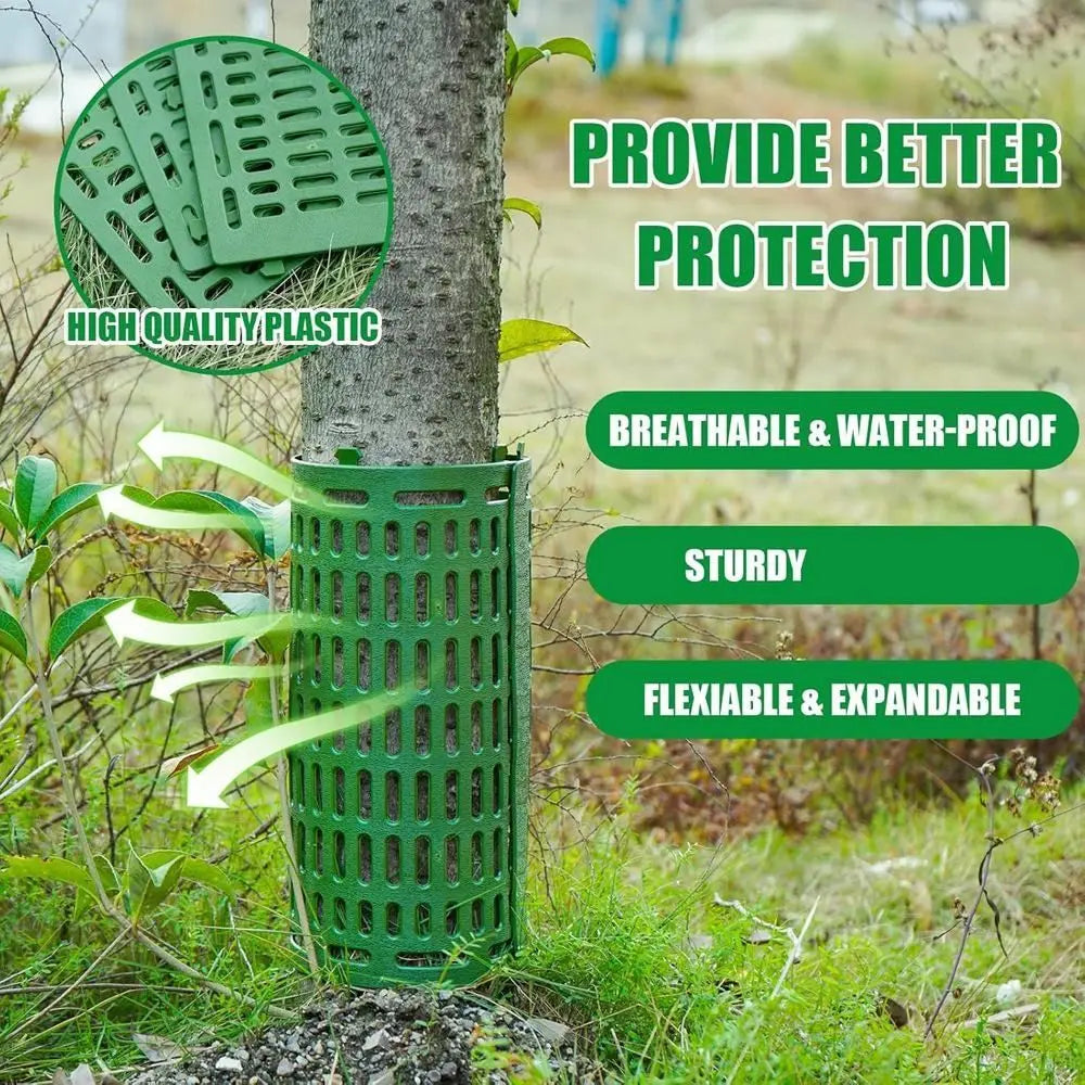 Adjustable Tree Trunk Protector – Thickened PP Garden Guard